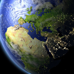 EMEA region from space © harvepino