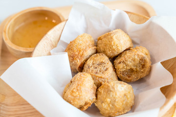 deep fried crab roll
