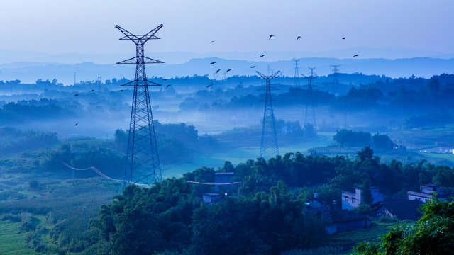 Chongqing Jiangjin rural scenery,China