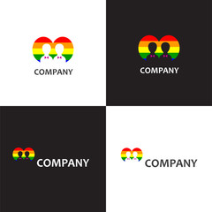 Gay community or services company logo