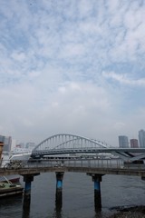 Naklejka premium 築地橋