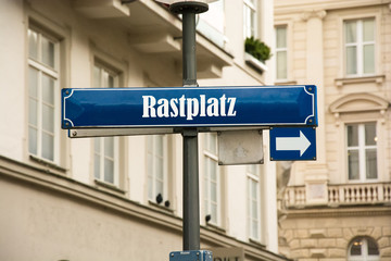 Schild 192 - Rastplatz