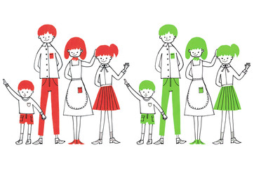 幸せ家族　Happy family