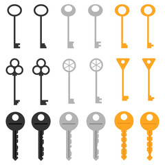 A set of keys
