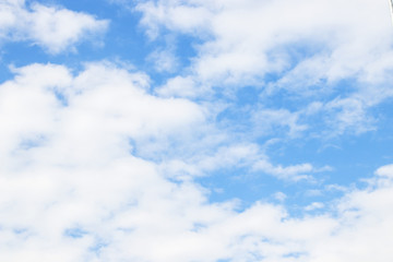blue sky with clouds