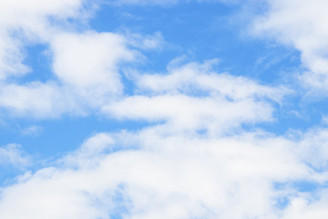 blue sky with clouds