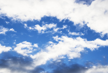 Obraz premium blue sky with clouds