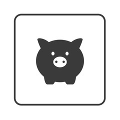 Sparschwein - Schwein - Simple App Icon