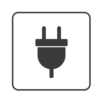 Stromstecker - Steckdose - Netzteil - Simple App Icon