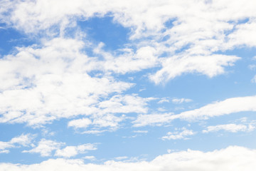 Naklejka premium blue sky with clouds