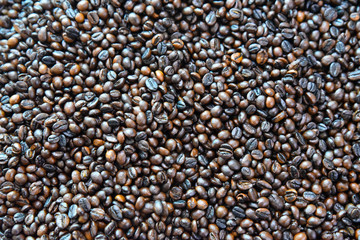 Coffee beans, can be used as a background
