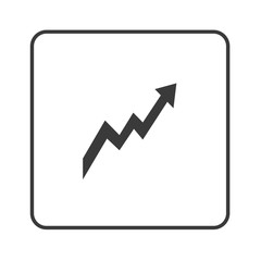 Anstieg - Kurs - Statistik - Simple App Icon