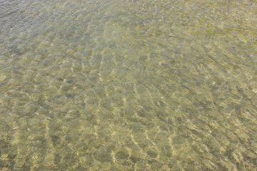 water wave on surface background