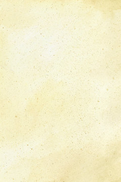 Yellow Water Color Background