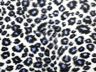 Texture of leopard fabric