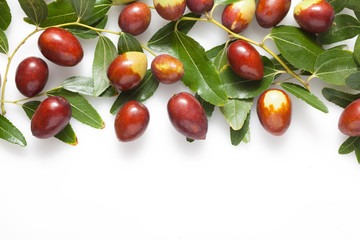 Ziziphus jujuba raw fruits
