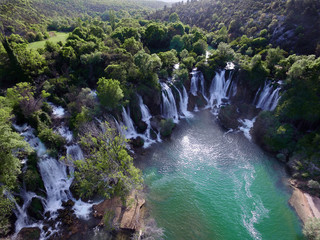 Wodospad Kravica - obrazy, fototapety, plakaty