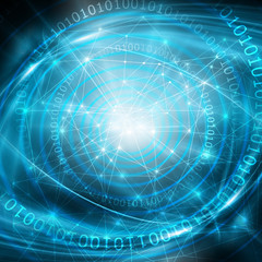 Best Internet Concept of global business.Technological background, symbols Wi-Fi, of the Internet, television, mobile and satellite communications