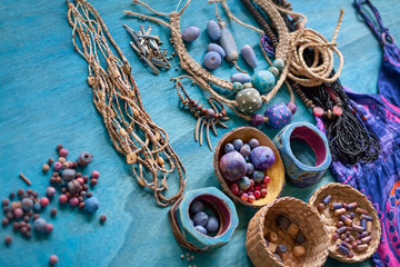 handmade accessories. jewelry making