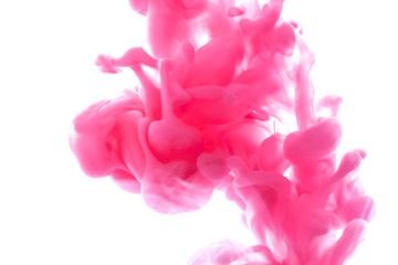 Ink in water. abstract background