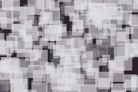 Fondo de cuadrados blanco y negro. 