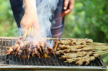 outdoor barbecue