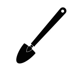 Shovel construction tool icon vector illustration graphic design