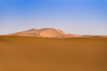 Fototapeta na wymiar Sand Dune in Morocco