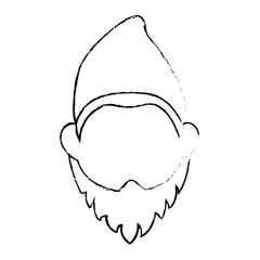 Gardening elf cartoon icon vector illustration graphic design