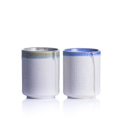 Isolated Japanese Sake drinking set