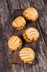 Traditional shortbread cookies