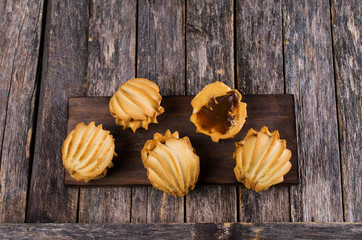 Traditional shortbread cookies