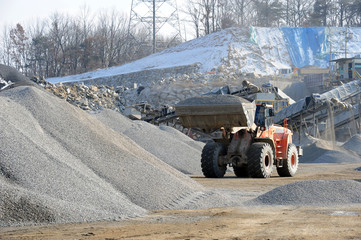 Sand aggregate work