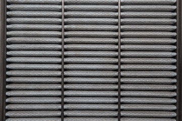 Dirty car air filter  texture background.