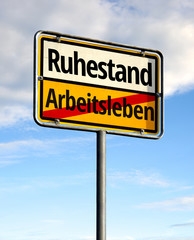 Arbeitsleben - Ruhestand