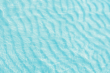 Clear blue sea in Thailand. Abstract background.