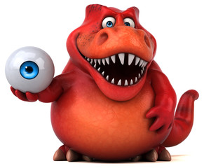 Fun dinosaur - 3D Illustration