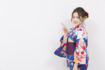 浴衣の女性