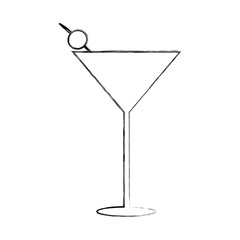 margarita cocktail cup icon vector illustration design