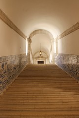 Escalier du monastère Saint-Vincent à Lisbonne, Portugal