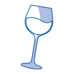 wine cup isolated icon vector illustration design