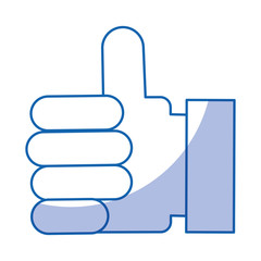 hand like isolated icon vector illustration design