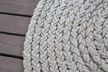 Blue Coiled Ropes