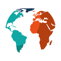 world planet earth icon vector illustration design