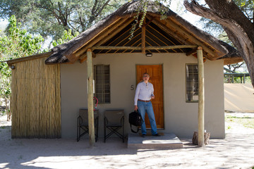 typical village in botswana