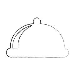 tray server isolated icon vector illustration design