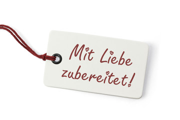 Mit Liebe zubereitet!