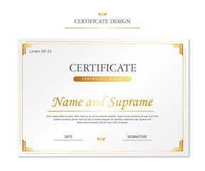 Certificate design