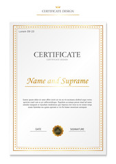 Certificate design