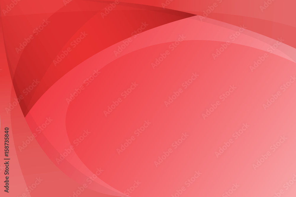 Poster abstract red wave flow background design.vector and illustration